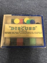 Vintage Colorful Dexterity Puzzle - The Discuss R Journet - London 1940s - £6.69 GBP