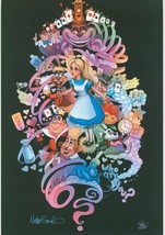 12x18&quot; Art Print ~ Nathan Szerdy SIGNED Disney Princess ~ Alice in Wonderland - £20.55 GBP