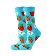 Strawberry Socks from the Sock Panda (Adult Medium) - £6.66 GBP