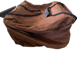 new NettyPro Big WATERPROOF STORAGE BAG 32" x 30" x 24" Heavy Duty Brown... - $27.62
