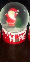 Christmas Snow Globes 2.5”Select:Santa “Hope” - £9.97 GBP