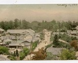 Kobe Japan Street Scene Hand Colored Undivided Back Postcard 1907 - $17.82