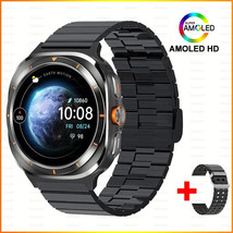 Ultra Black Smart Watch with AMOLED Screen - Wearable Tech - £96.96 GBP