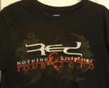 Artist Red Nothing And Everything Tour T Shirt 2010 Size Medium Band Roc... - $19.75