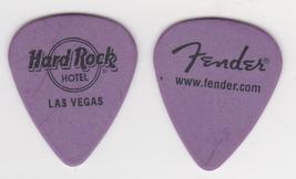 2 Fender Hard Rock Cafe Las Vegas Hotel Guitar Pick - Purple - £7.97 GBP