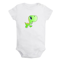 Cute Cartoon Dinosaur Baby Bodysuits Newborn Rompers Infant Jumpsuits Outfits - £8.75 GBP