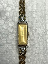 Ladies Geneve 14k Yellow Gold &amp; Diamond Quartz Watch - £1,164.29 GBP