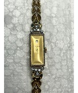 Ladies Geneve 14k Yellow Gold &amp; Diamond Quartz Watch - £1,165.84 GBP