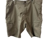 Wrangler All Terrain Gear Mens Size 40 Hiking Shorts Tan Quick Dry - $13.06