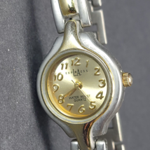 Ladies LA Express gold Tone Dial Link Bracelet Analog Watch LAX1337 - $9.99