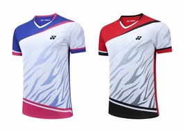 Men&#39;s sports Tops tennis clothes badminton short sleeve sportswear T-Shirts NEW - £17.53 GBP