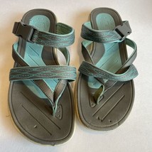 Tek Gear Blue Green Gray Women’s Sandals Shoes 7 - 7.5 Turquoise - $4.63