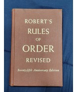 General Robert&#39;s Rules of Order.C.1951 - $16.45 CAD