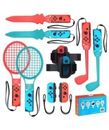 10 in 1 Family Bundle Accessories Kits for Nintendo Switch / OLED Sport ... - £31.28 GBP