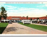 Washington Baths Saratoga Springs New York NY UNP WB Postcard Q23 - $2.92
