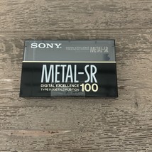 New SONY Metal SR100 Blank Cassettes Tape TYPE IV SONY Digital Excellenc... - $472.40 MXN