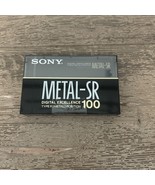 New SONY Metal SR100 Blank Cassettes Tape TYPE IV SONY Digital Excellenc... - $472.40 MXN