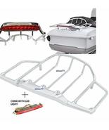 JMEI Air Wing Luggage Rack with LED Light for Harley Davidson Tour Pak Pack Trun - $125.44