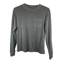 No Boundaries Mens Size Small Gray Long Sleeve Pocket Tshirt - $15.83