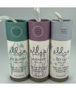 Lot of 3 Ellia Essential Oil Roll-On Lavender Eucalyptus Let Go 100% Pur... - £11.37 GBP