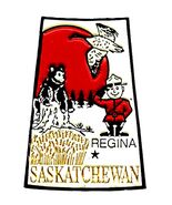 Saskatchewan Regina 4 Color Province Fridge Magnet - $129.74 MXN