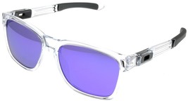 Oakley Sunglasses Men Catalyst Rectangular Clear Iridium OO9272 927205 - £102.23 GBP