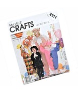 McCall Crafts Clown Costume 2211 Sewing Pattern Cut Halloween Party 10-1... - £15.57 GBP