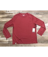 Chubbies Mens Size 2XL Maroon Long Sleeve T Shirt New with Tags - $25.51