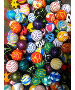 25 Premium One Inch 27mm Super Bounce Bouncy Balls 1&quot; Mix NEW - $376.03 MXN
