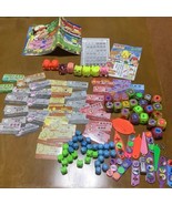 Pokemon Pracoro Battle Figure Dice Game Cards Lot 114 1998 Bandai Pikach... - $2,966.81 MXN