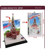 Spasskaya Tower 3D Diorama World Famous Architecture Display DIY - £7.85 GBP