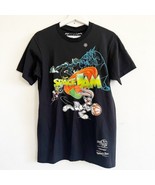 NWT Mitchell &amp; Ness Original Space Jam Movie 25th Anniversary Black T-sh... - $29.99