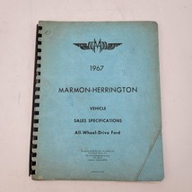 Marmon Herrington 1967 Vehicle Sales Specifications All-Wheel Drive Ford - £23.20 GBP