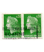Pair of Collectible Vintage Postage Stamps - Estate Find - $3.99