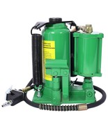 12-Ton Air Hydraulic Bottle Jack - Green - $2,132.04 MXN