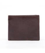 Men Leather Bifold Wallet with Coin Pocket - £36.49 GBP