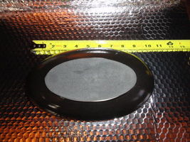 Black ceramic ashtray image 8