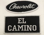 CHEVROLET EL CAMINO SEW/IRON ON PATCH EMBLEM BADGE EMBROIDERED SS 396 - £10.34 GBP