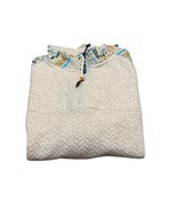 Chubbies The Sandstorm Quilted Quarter Zip Size Medium New with tags - $64.96 CAD