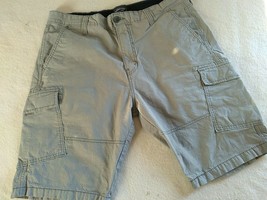 Levi’s Canvas Shorts Women’s Sz 36 grayTab Twills Short Pants 6 Pockets - £9.03 GBP
