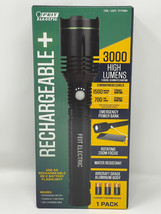 Flashlight  Rechargeable+ 3000 Lumens Flashlight , Water Resistant, Zoom Focus - £43.03 GBP