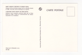 Vtg Postcard-Saint Joseph&#39;s Oratory of Mount Royal-Montreal Quebec-Chrom... - £3.08 GBP