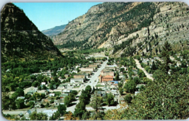 Panorama of Ouray on the Million Dollar Highway Colorado Postcard Posted 1964 - £18.88 GBP