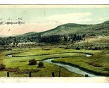 Letter S at State Hospital Ray Brook Adirondack Mountains Postcard 1909 - £9.47 GBP