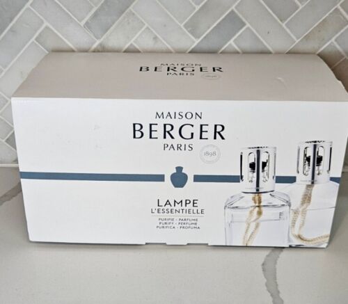 Lampe Berger Paris L'Essentielle Clear Diffuser and 2 Fragrance Set Open Box - $58.36