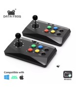 2x DATA FROG Y3 Arcade Fighter Stick For PC/Android/IOS NIB - £43.88 GBP