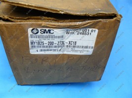SMC MY1B25-200Z73L-XC18 Linear Slide Guided Rodless Cylinder 25MM x 200MM Stroke - £145.13 GBP