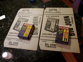 Big John Plug Cut Tobacco Paper Label Cardboard Box Carton St Louis *Not... - $69.86