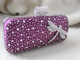 Bags and purses, purple bridal clutches, bride bridesmaid, formal purse,... - £62.96 GBP