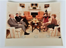 Vtg Offical White House Photo Gerald Ford Ronald Reagan &amp; Spouses March ... - $29.99